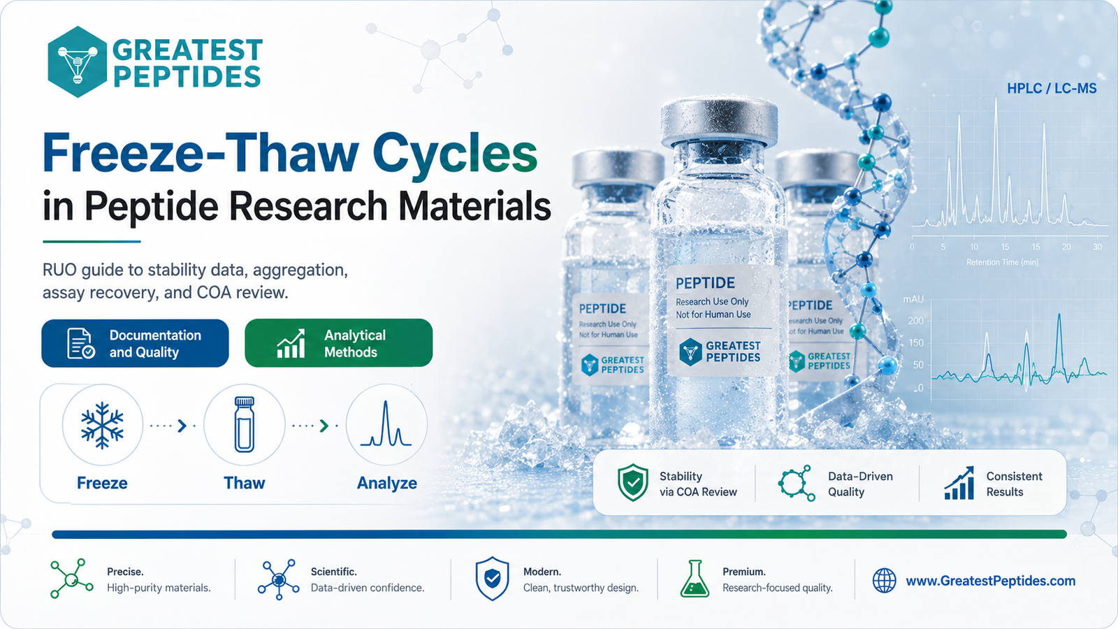 Freeze-Thaw Cycles in Peptide Research Materials